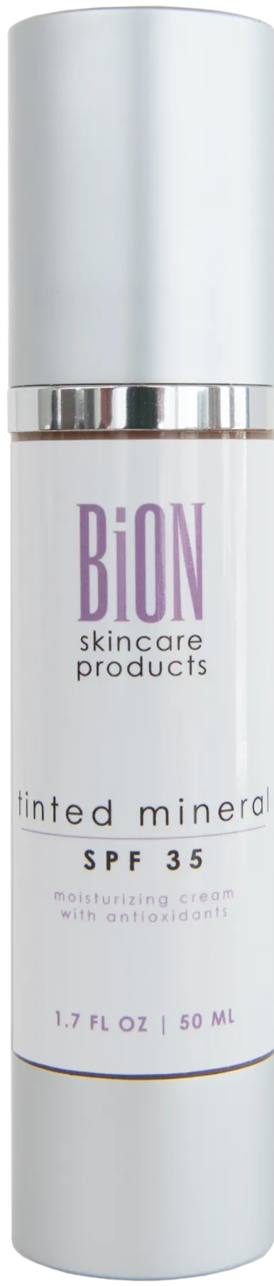 BiON Tinted Mineral SPF 35 — professional skin care at Uneka Facials, Lodi CA